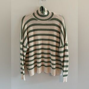 Pink Lily Oversized Striped Sweater